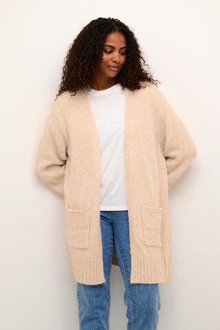 Kaffe Knit Cardigan 'Alioma' in Beige