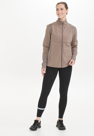 ENDURANCE Athletic Jacket 'Medear' in Brown