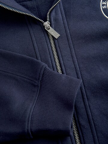 self. Sweatjacke 'Essential' in Blau