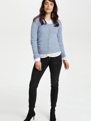 CULTURE Knit cardigan 'Annemarie' in Blue