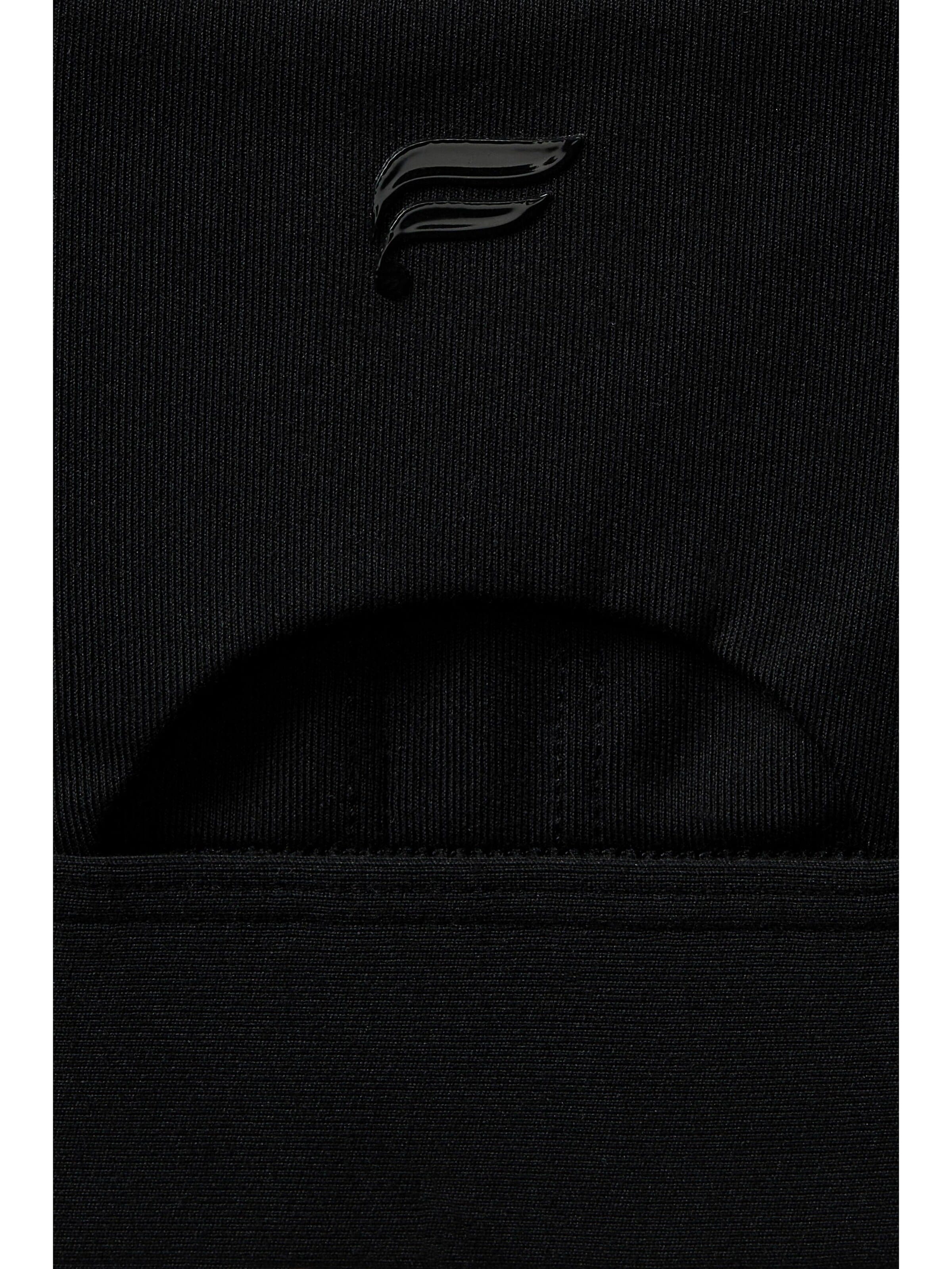 Fabletics Bustier Sport-BH 'Effortless' in Schwarz: Vorderseite