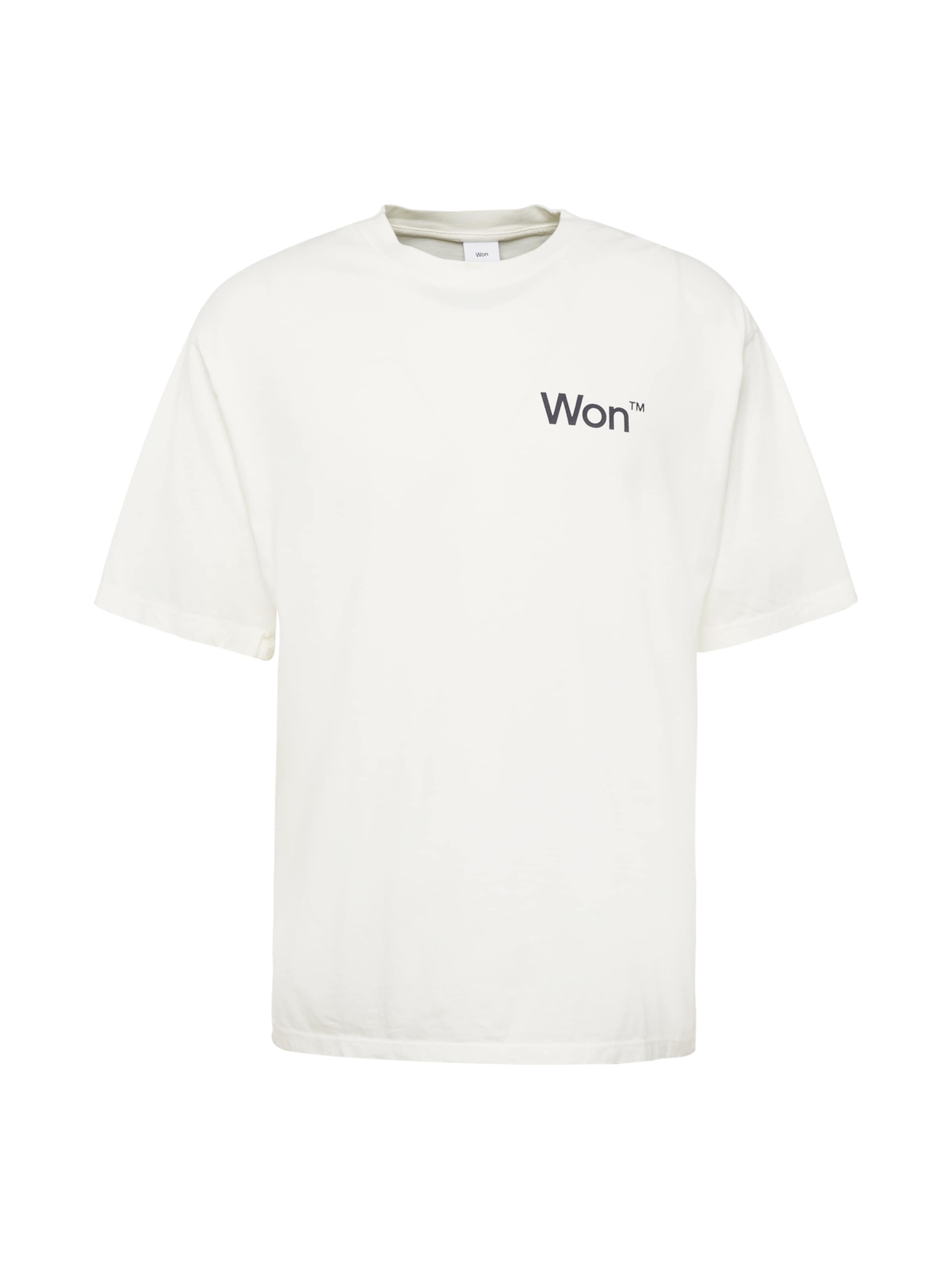 Won Hundred Shirt in White: front