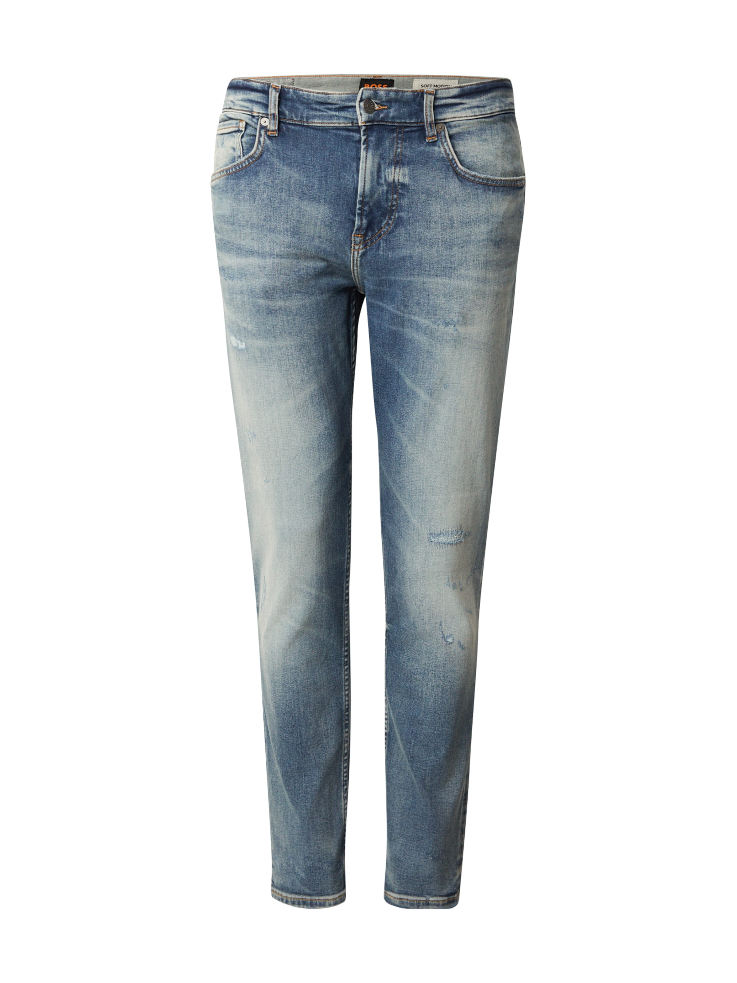 BOSS Слим Джинсы 'ONYX' в Синий: спереди