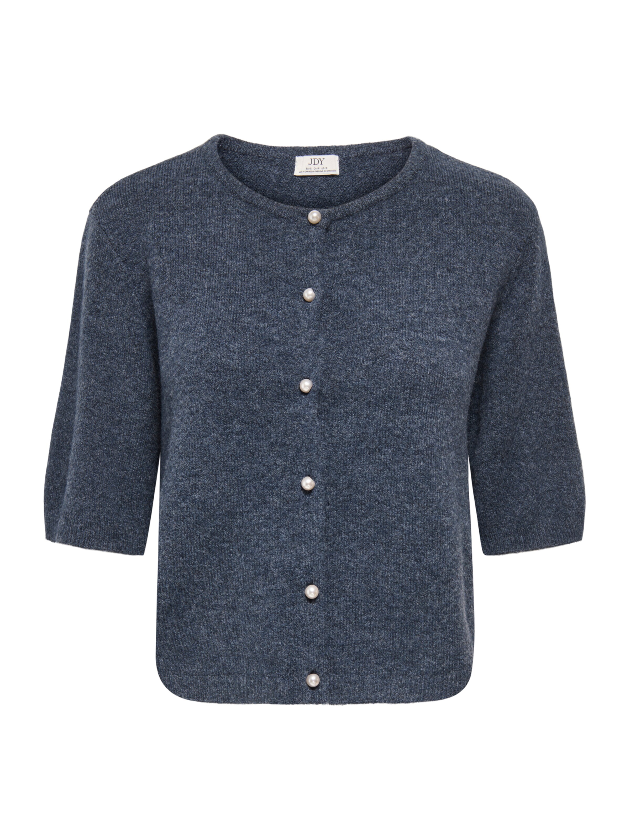 JDY Πλεκτή ζακέτα 'JDYRUE ' σε μπλε: μπροστά