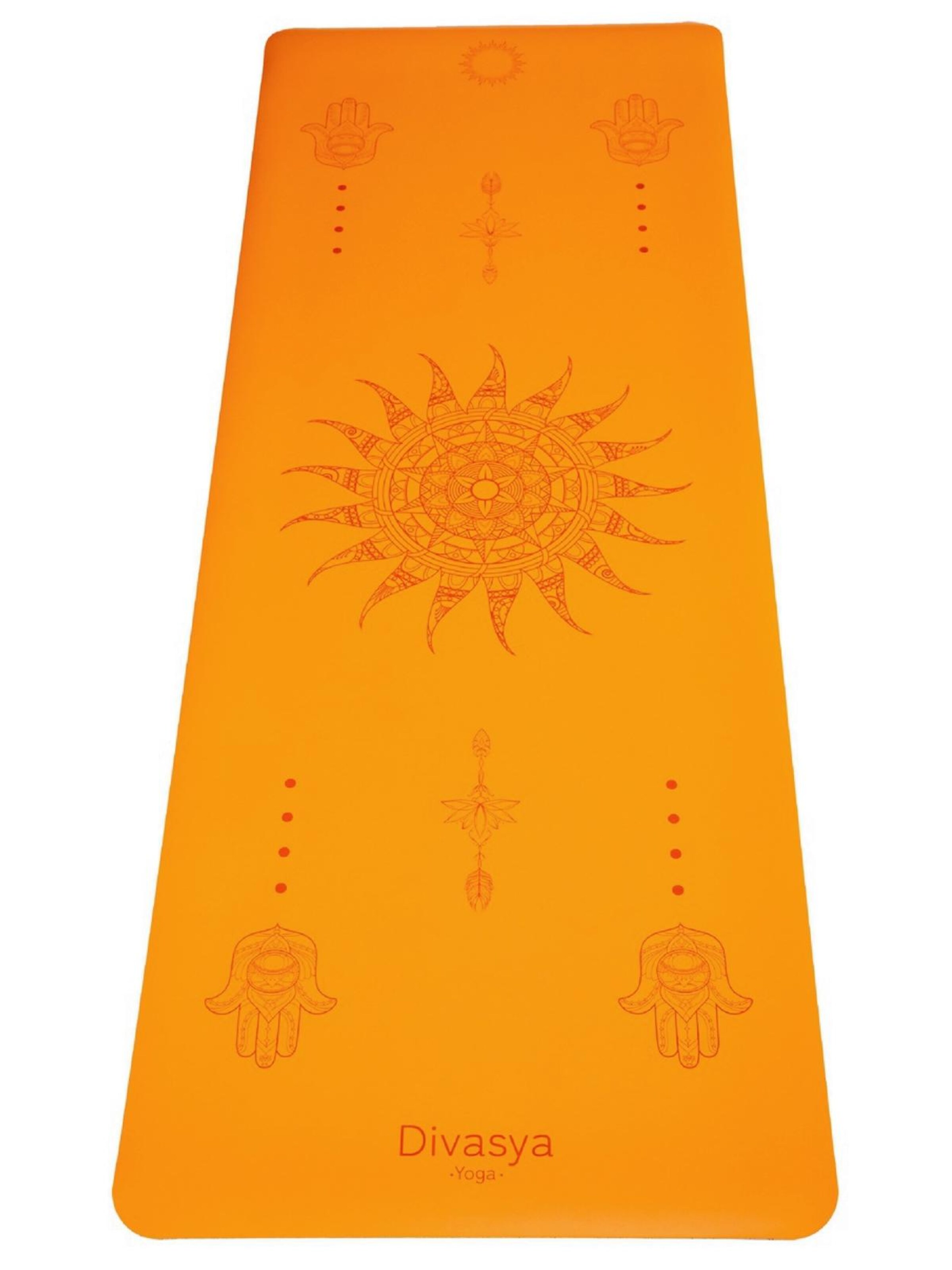 Divasya Mat 'Professional Grip' in Orange: front