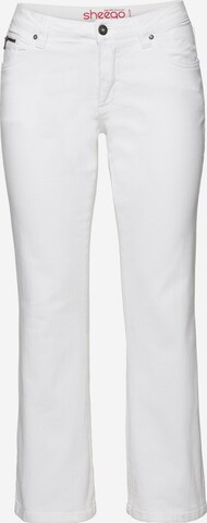 SHEEGO Jeans in Weiß: predná strana
