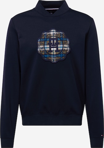 TOMMY HILFIGER Sweatshirt in Blauw: voorkant