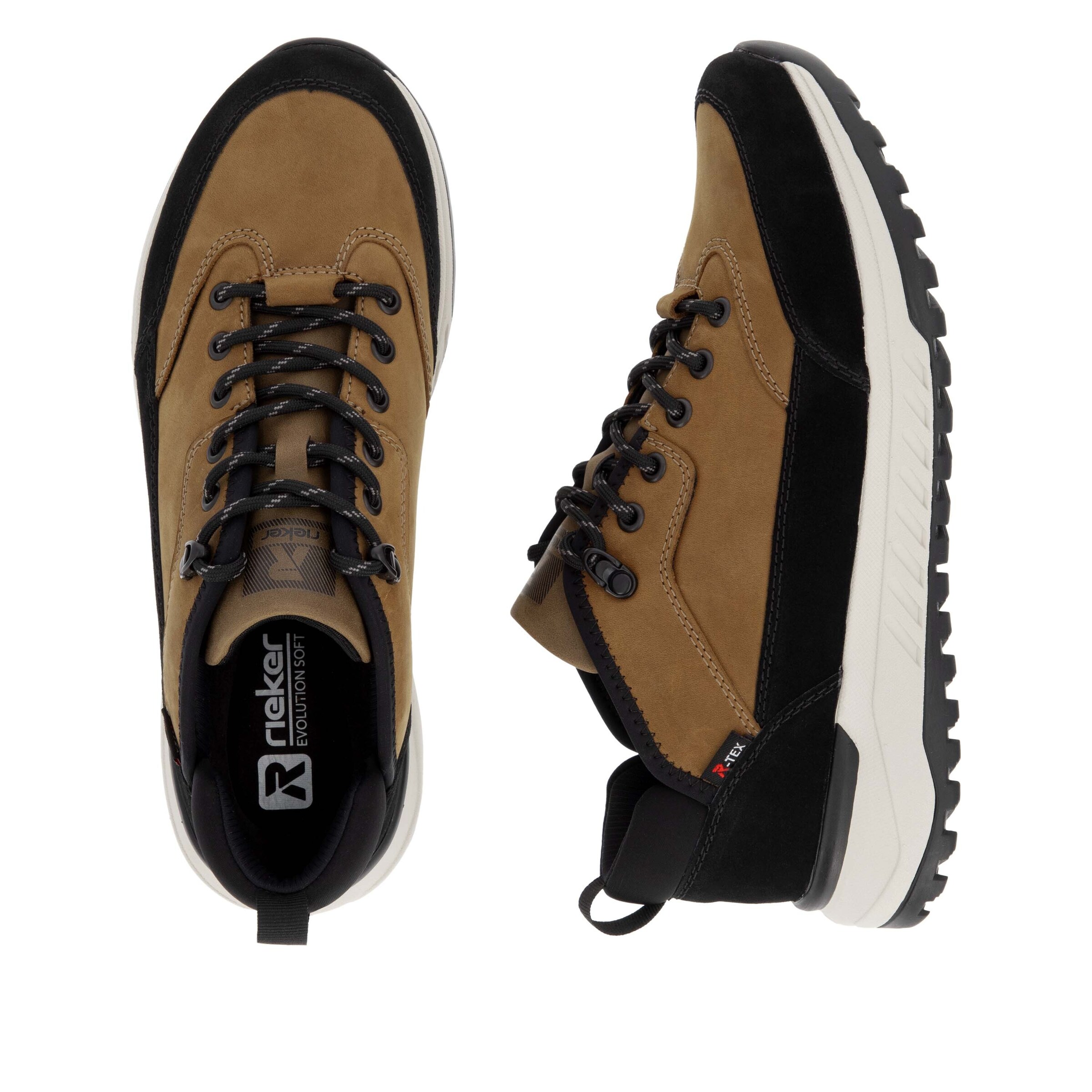 Rieker Sport Platform trainers in Yellow