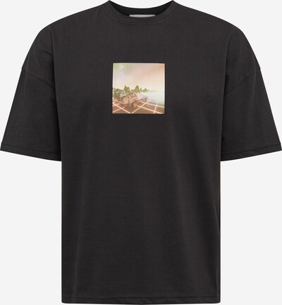 Tricou NU-IN pe culori mixte / negru, Vizualizare produs