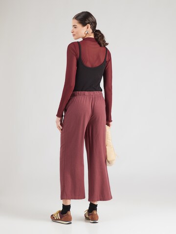 ONLY Široke hlačnice Hlače 'ONLGOA' | roza barva