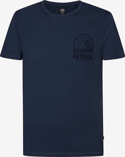 Petrol Industries Μπλουζάκι σε ναυτικό μπλε / μαύρο, Άποψη προϊόντος