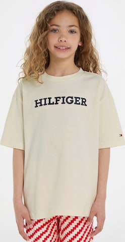 TOMMY HILFIGER T-Shirt in Beige: predná strana