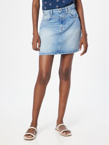 Pepe Jeans - Falda 'Rachel' en azul: frente