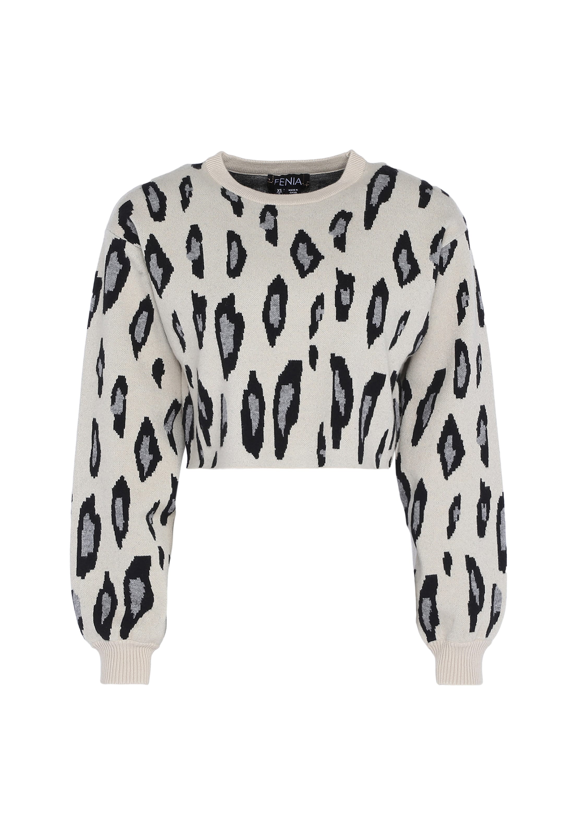 FENIA Pullover in Beige: Vorderseite