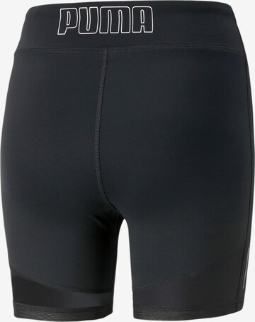 Skinny Pantaloni sport de la PUMA pe negru