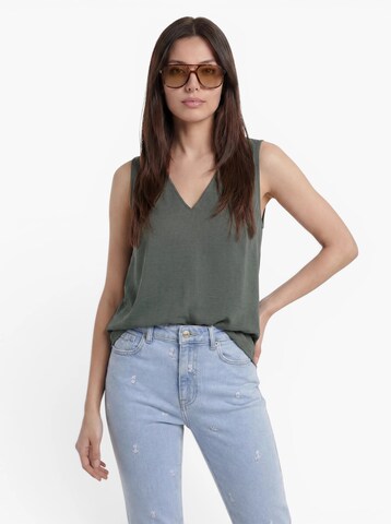 VERO MODA Top 'VMAlva' in Green: front