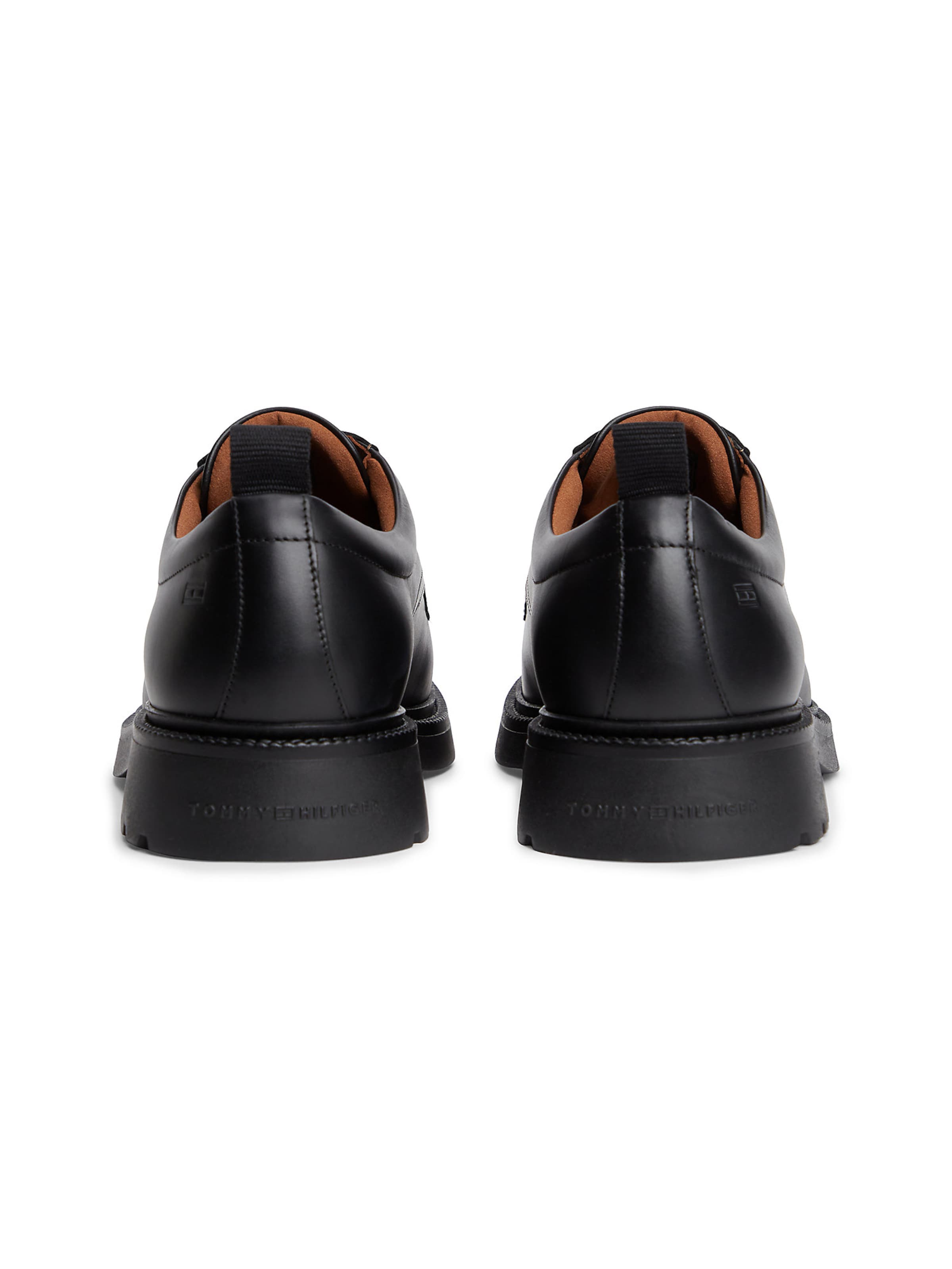 Chaussure à lacets TOMMY HILFIGER en noir