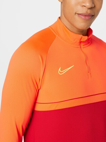 NIKE Sportsweatshirt 'Academy' in Rot