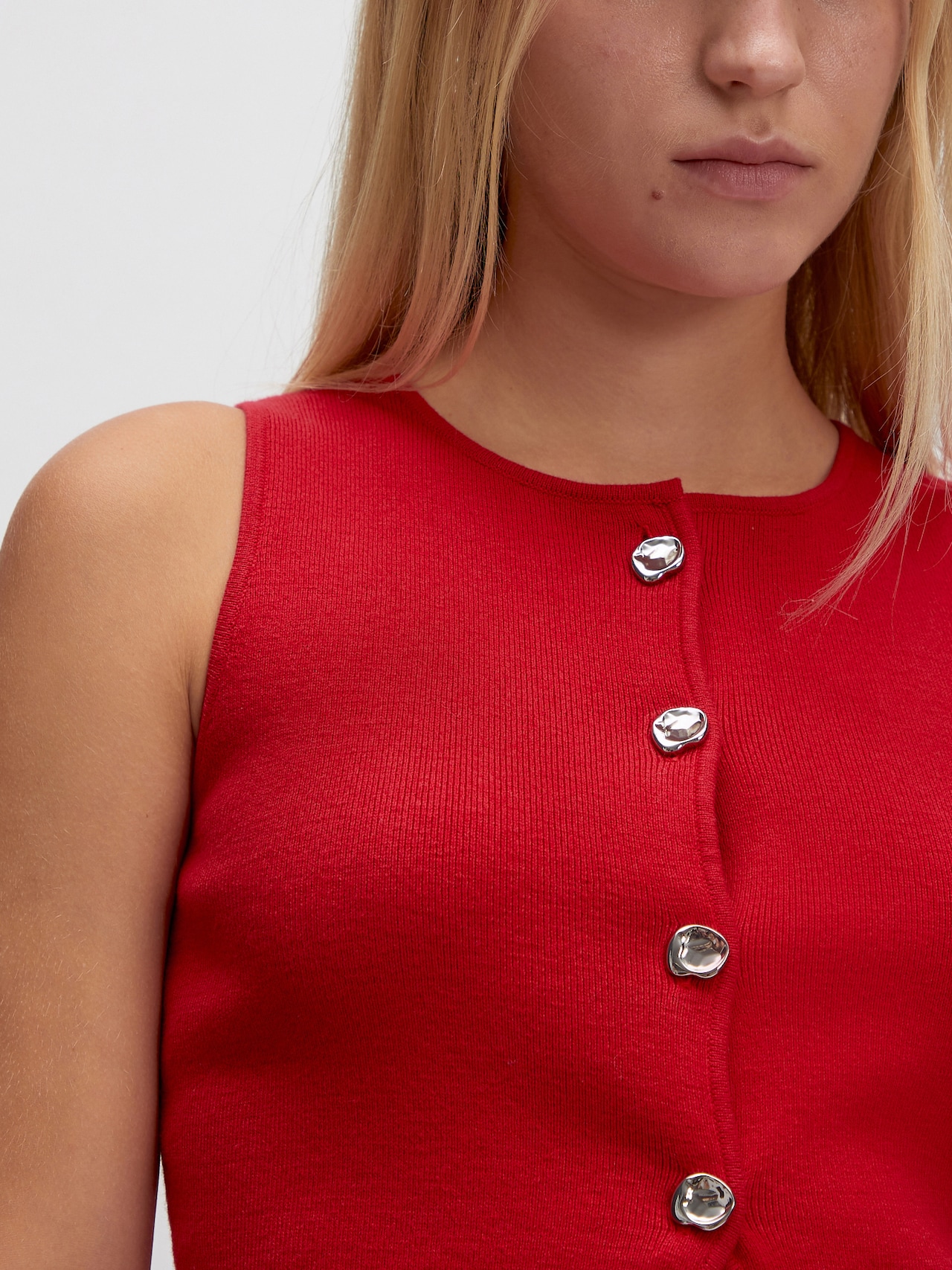 EDITED Producten Bodywarmer 'Gemma' Rood