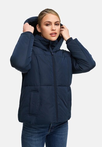 NAVAHOO Winterjas 'Flüsterfee 14' in Blauw