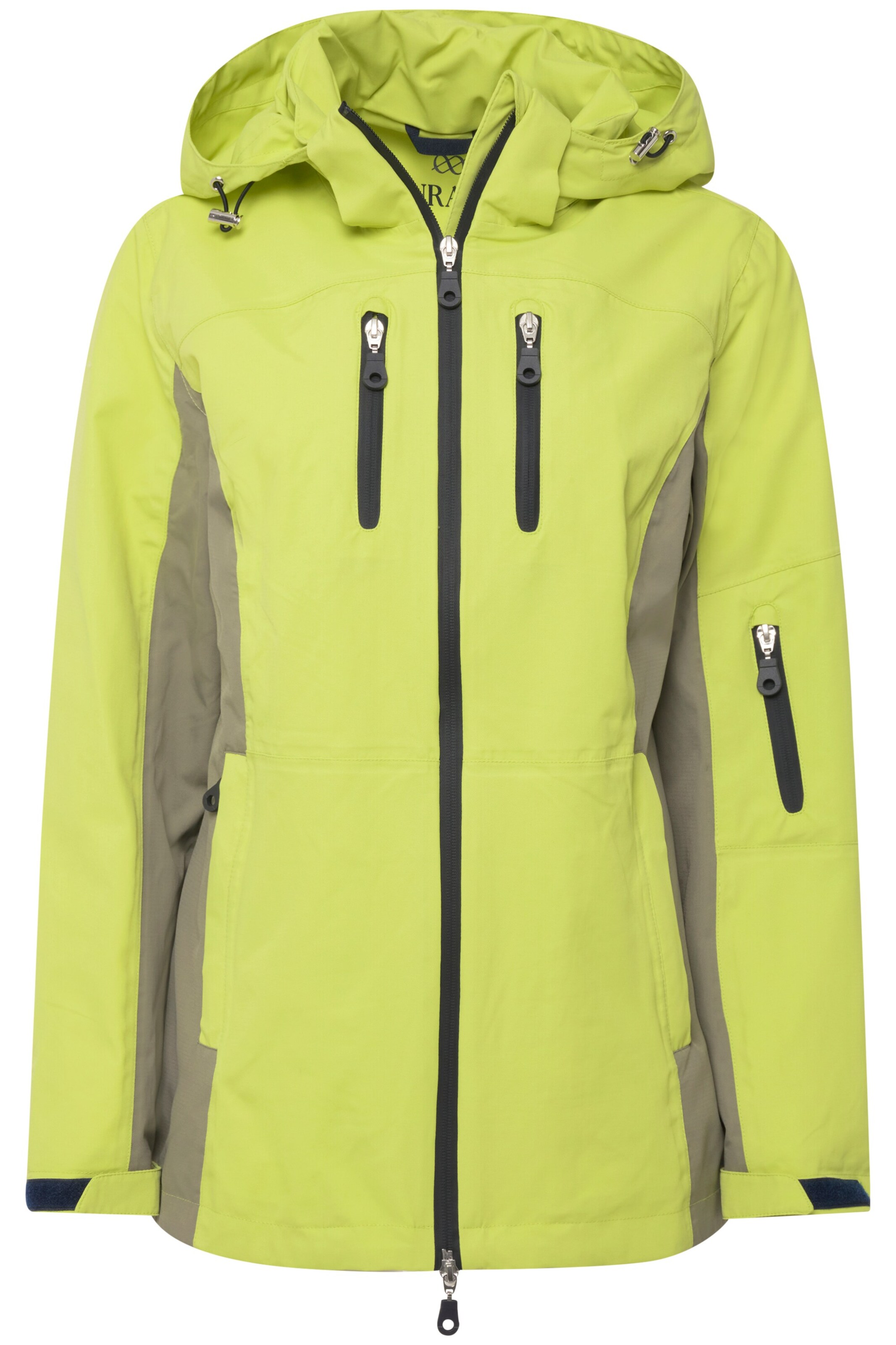 LAURASØN Functionele jas in Groen: voorkant