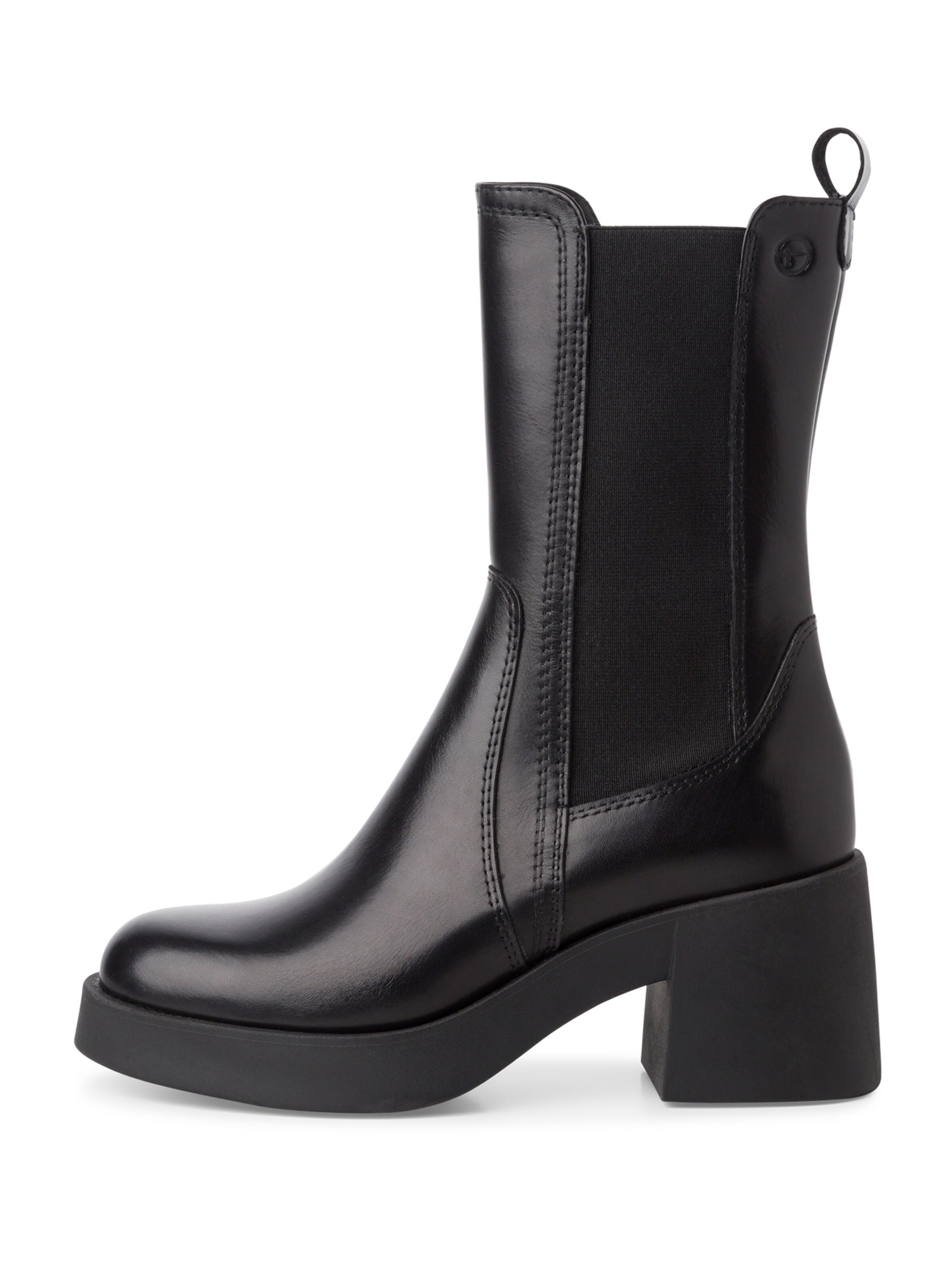 Tamaris Chelsea-bootsi värissä musta