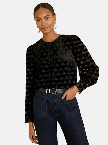 love & roses Bluzka w kolorze czarny: przód