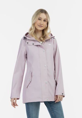 Schmuddelwedda Regenjacke in Pink: predná strana