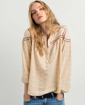 Chemisier 'Jaila' Pepe Jeans en blanc : devant