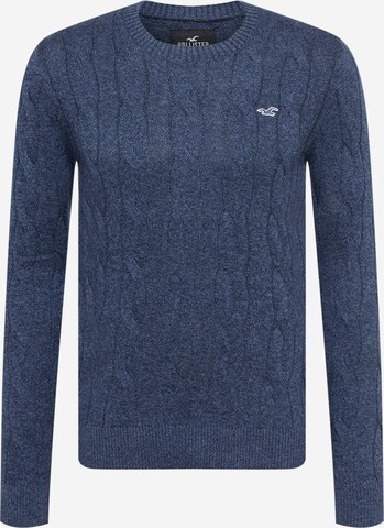 Pull-over HOLLISTER en bleu : devant