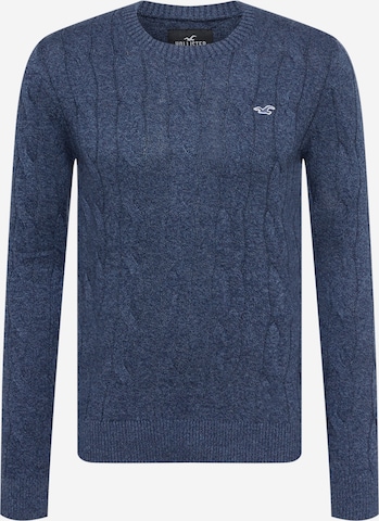 HOLLISTER Sweater in Blue: front