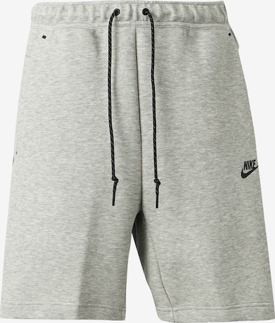Nike Sportswear Housut 'TECH FLC' värissä meleerattu harmaa, Tuotenäkymä