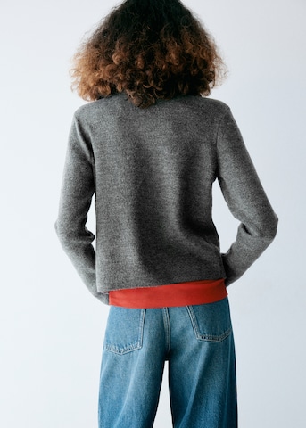MANGO Cardigan 'ELIOTE' i grå