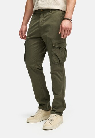 INDICODE JEANS Regular Broek 'Ramen' in Groen