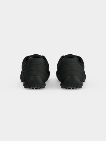 Sneaker bassa 'UOMO SNAKE K' di GEOX in nero