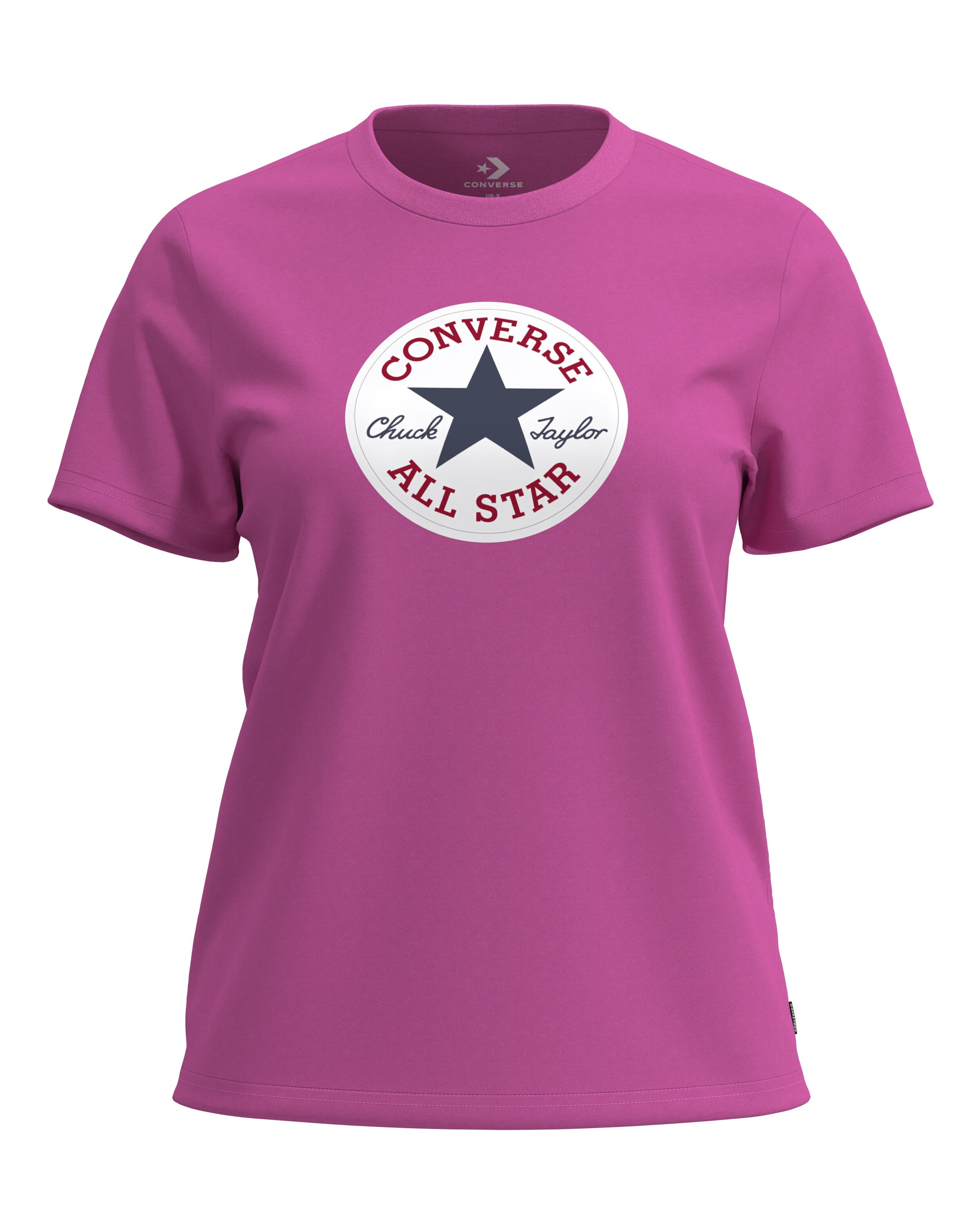CONVERSE Shirt in Purple: front