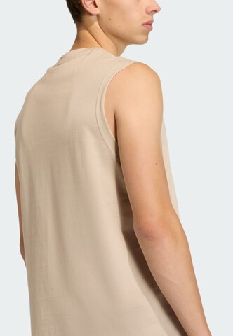 ADIDAS ORIGINALS Top 'Trefoil Essentials' in Beige