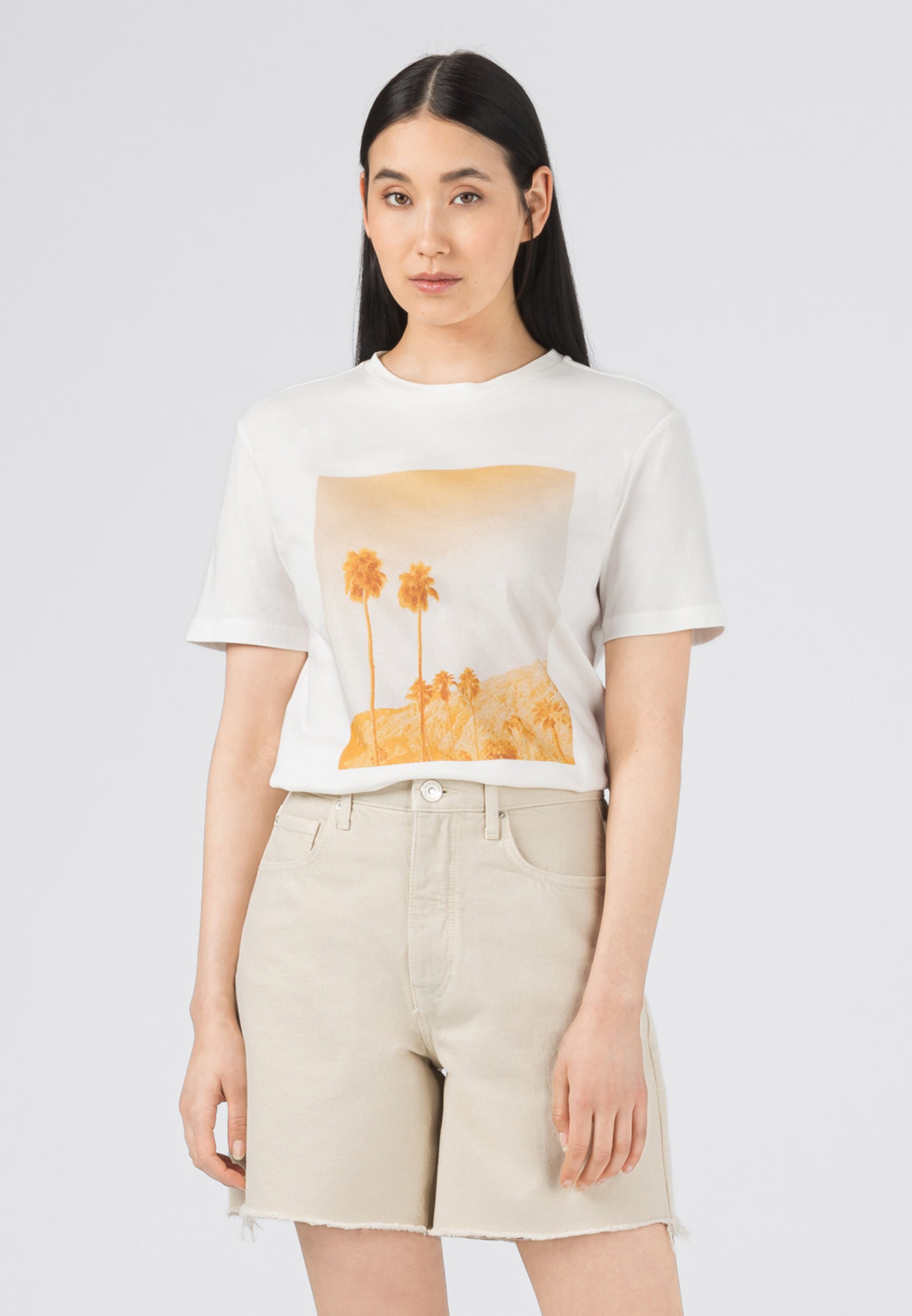 Frauen Shirts & Tops HALLHUBER Shirt in Offwhite - DE96733 Frauen Shirts & Tops HALLHUBER Shirt in Offwhite - DE96733