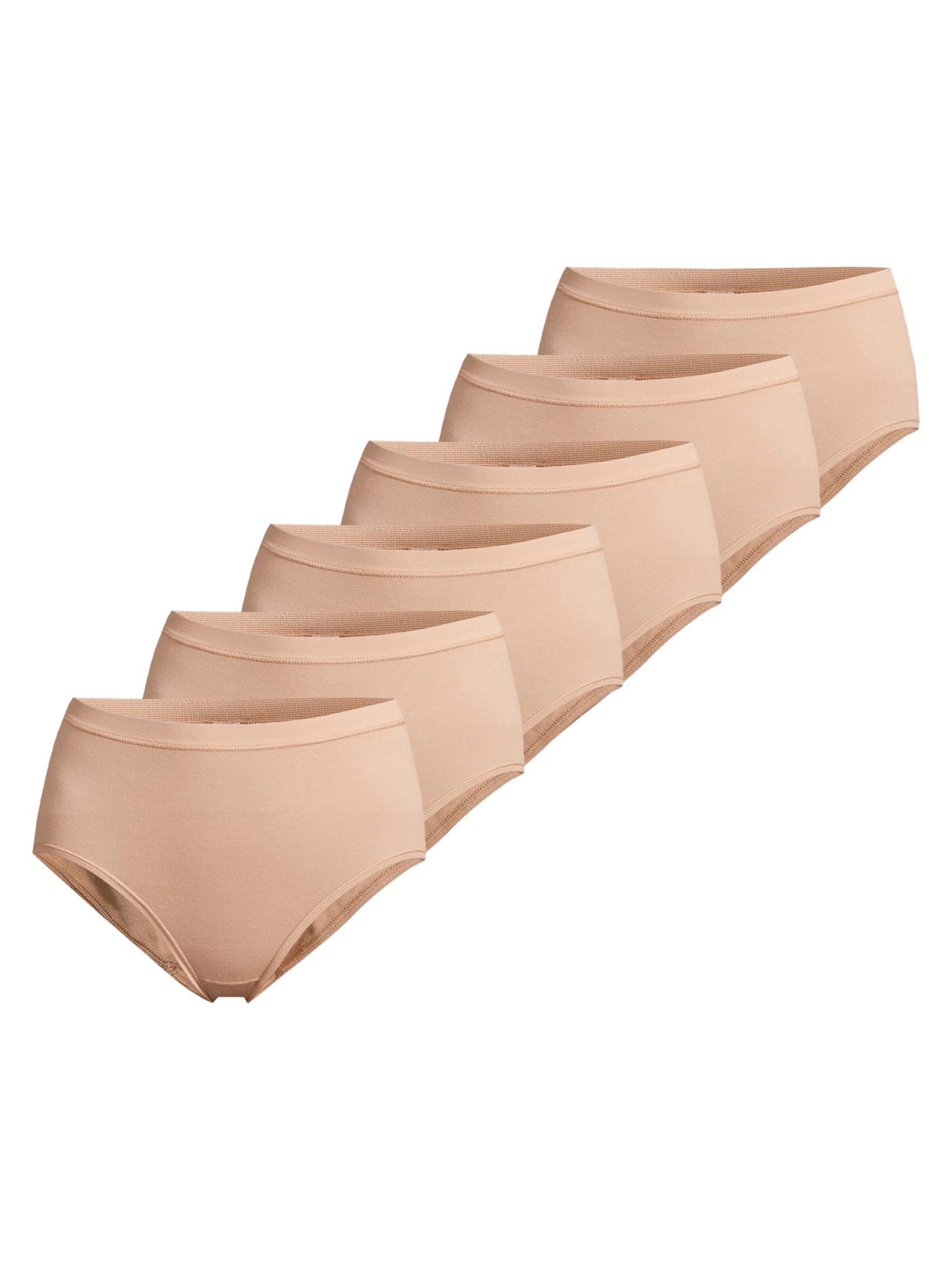 CON-TA Slip 'Feinripp' in Beige: front