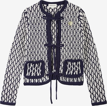 Fabienne Chapot Strickjacke in Blau: Vorderseite