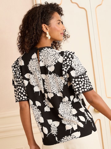 love & roses Blus i svart