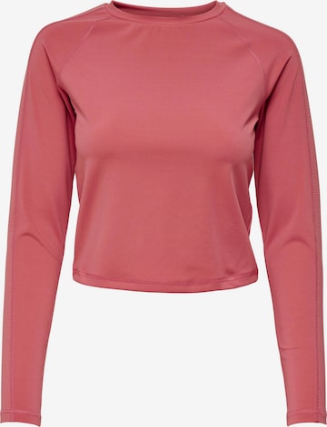 ONLY PLAY Функциональная футболка 'Jana' в Ярко-розовый: спереди