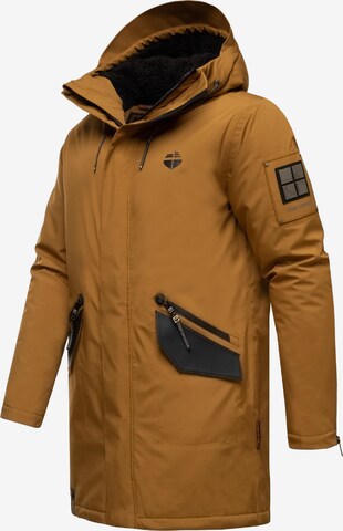 STONE HARBOUR Winterparka 'Ragaan' in Bruin