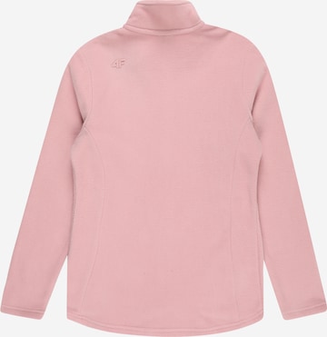 4F Athletic Fleece Jacket in Pink