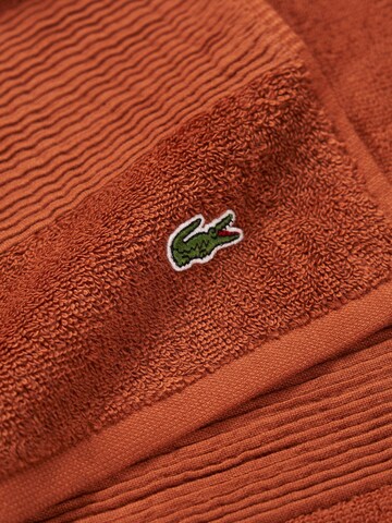 LACOSTE Handtuch 'LLECROCO'‌ in Rot