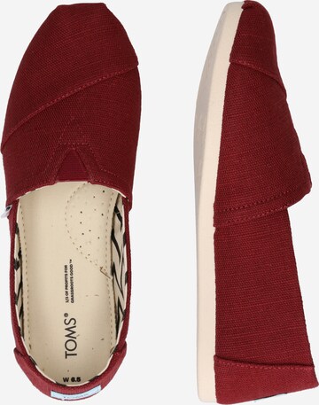 TOMS Espadrillo 'ALPARGATA' värissä punainen