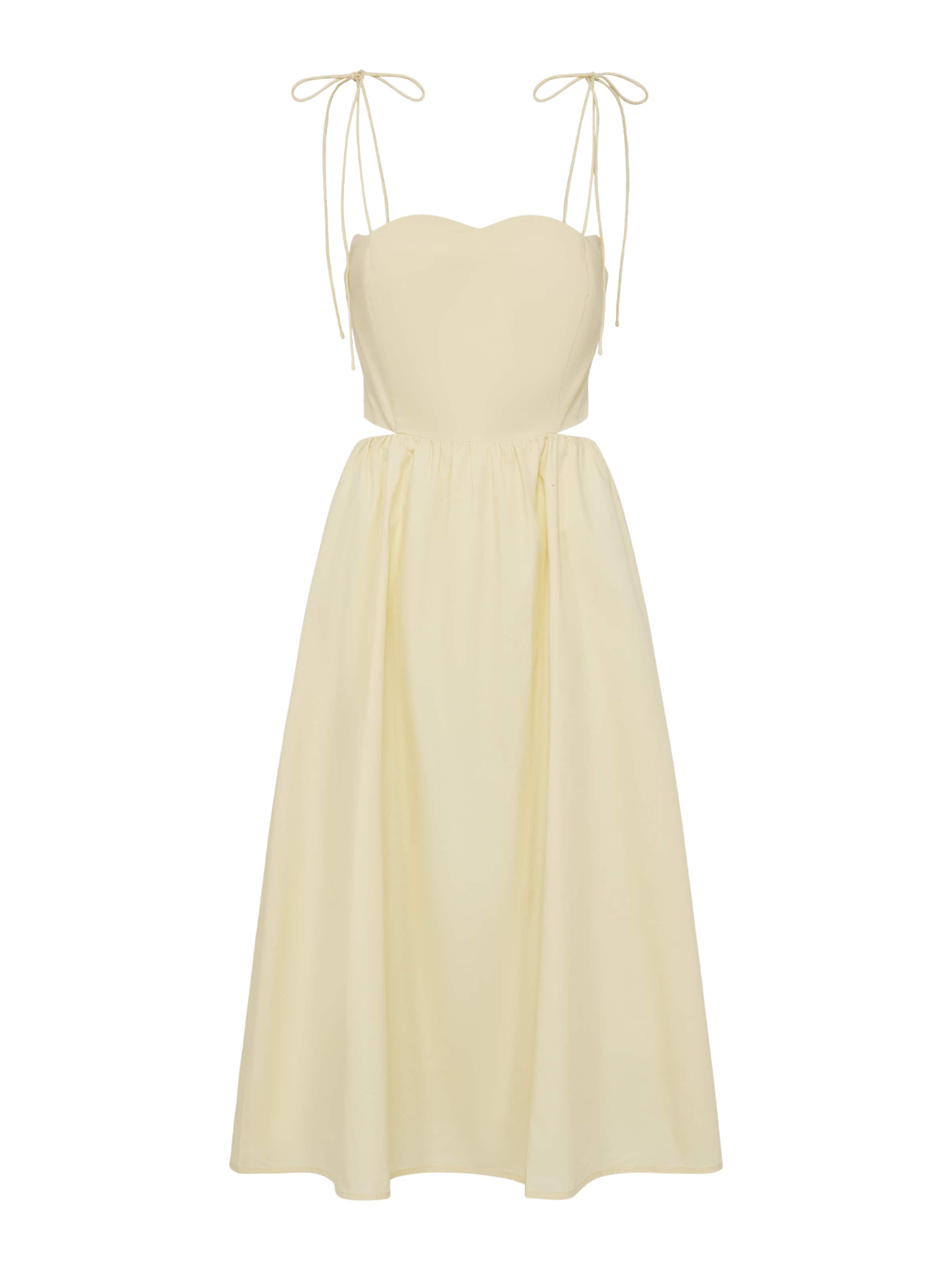 LeGer by Lena Gercke Avondjurk 'Tela' in Geel: voorkant