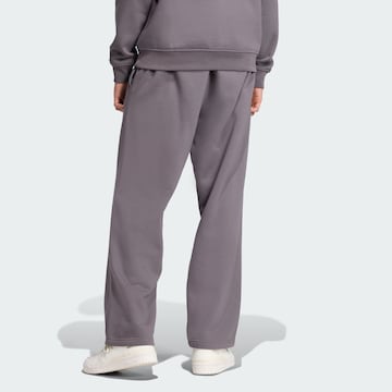ADIDAS ORIGINALS Loosefit Housut 'Trefoil Essentials' värissä harmaa