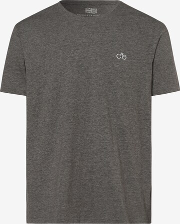 Finshley & Harding London Shirt ' Hunt ' in Grey: front