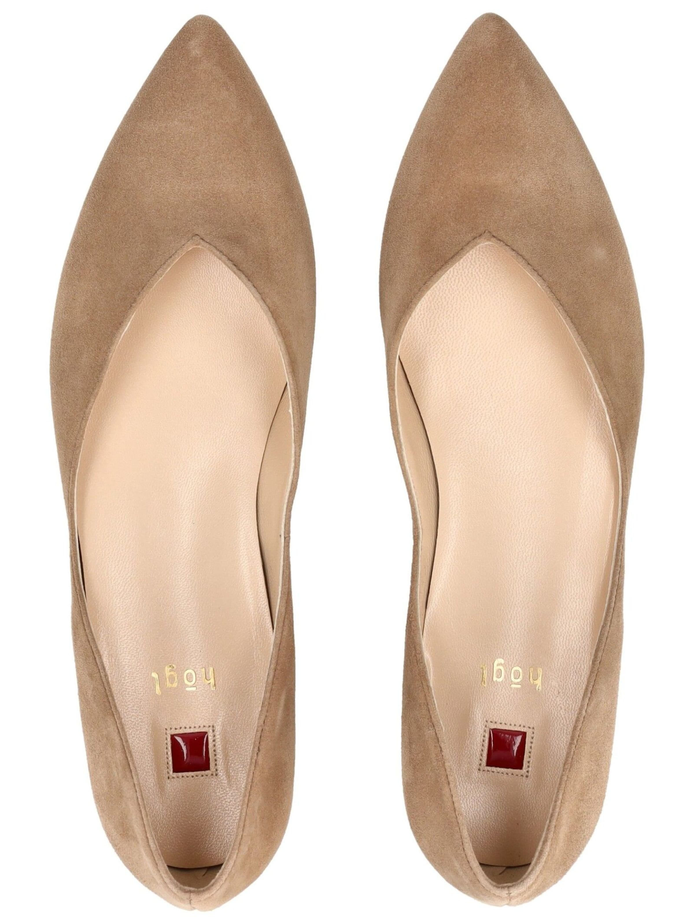 Ballerina di Högl in marrone